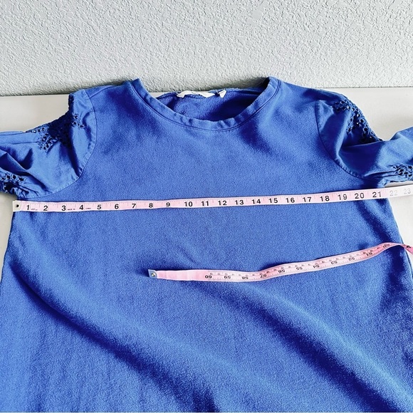 Soft Surroundings blue sweater size L - Picture 5 of 7